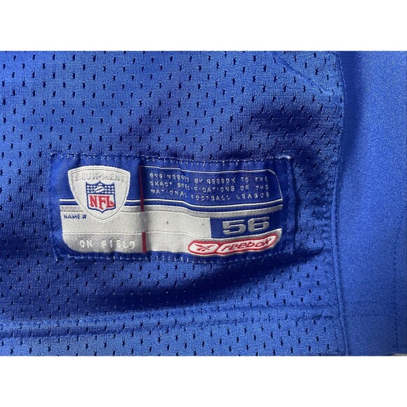 VTG Reebok Authentic Jersey Peyton Manning #18 Colts Mens 56 2XL Blue Sewn NFL - Picture 10 of 10